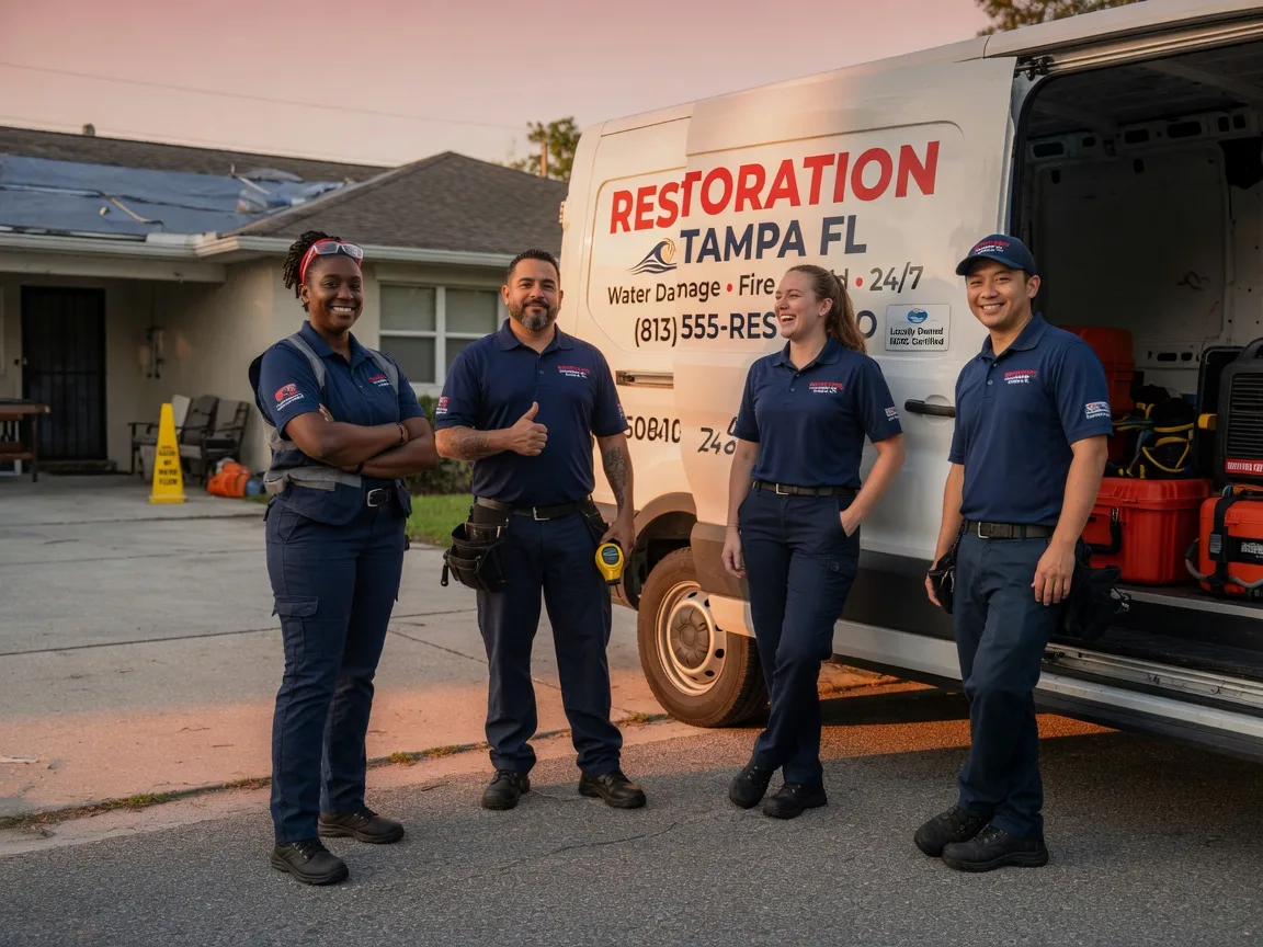 Water Damage Restoration company in Mccaulley, TX